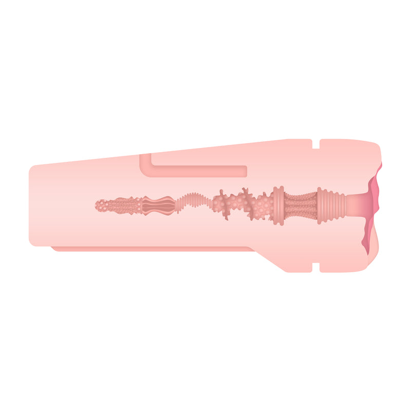 Evolved Novelties Grip It - Light - Realistic Stroker Masturbator - Canister Masturbation Cup