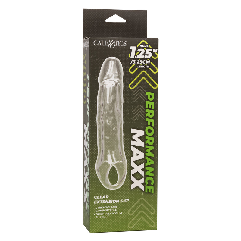 CalExotics Performance Maxx Clear Extension - 5.5 Inch - Clear