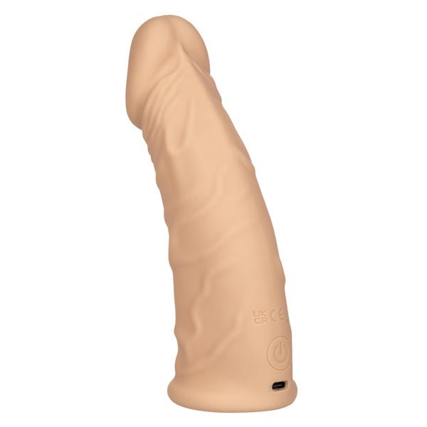 CalExotics Performance Maxx Rechargeable Vibrating Extension 7" - Ivory