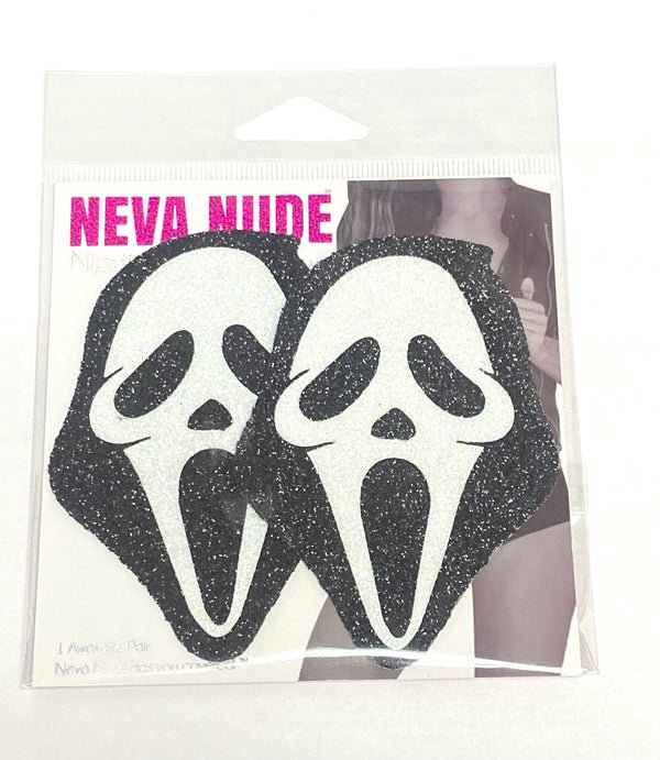 Neva Nude Scream Ghostface Halloween Pasties