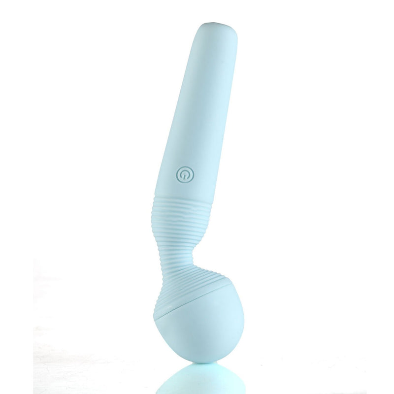 Maia Toys Grace Bendable Vibrating Pleasure Wand - Blue
