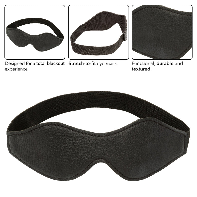 CalExotics Nocturnal Collection Eye Mask - Black