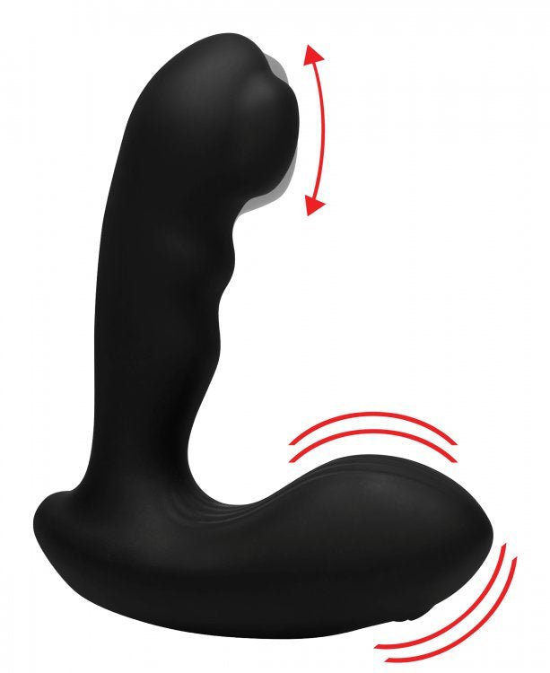 XR Brands 7x P-Milker Silicone Prostate Stimulator With Milking Bead