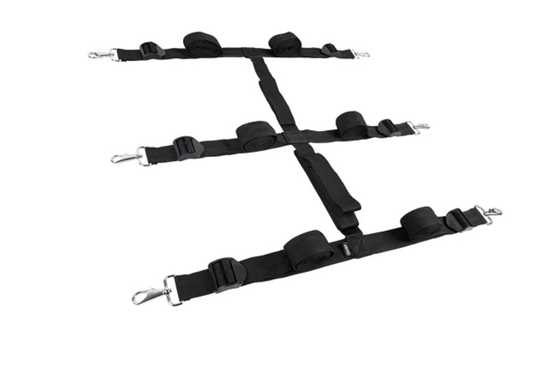 Sportsheets Edge Extreme Under the Bed Restraint System - Black