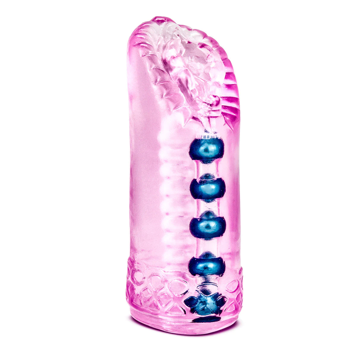 Eden Ultra Soft Pocket Pussy Masturbator With Massaging Pleasure Beads