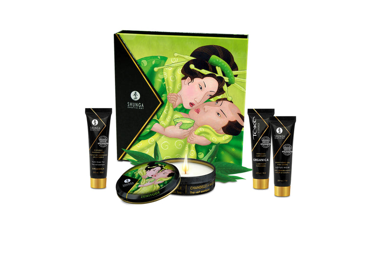 Shunga Geisha's Secrets Gift Set - Organica - Exotic Green Tea