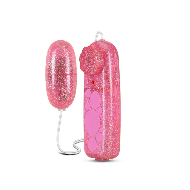 B Yours Glitter Power Bullet Pink 2.25-Inch Vibrating Bullet