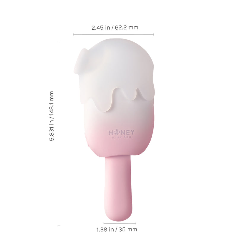Honey Play Box Bite Me Cream Pop Stimulator - Pink