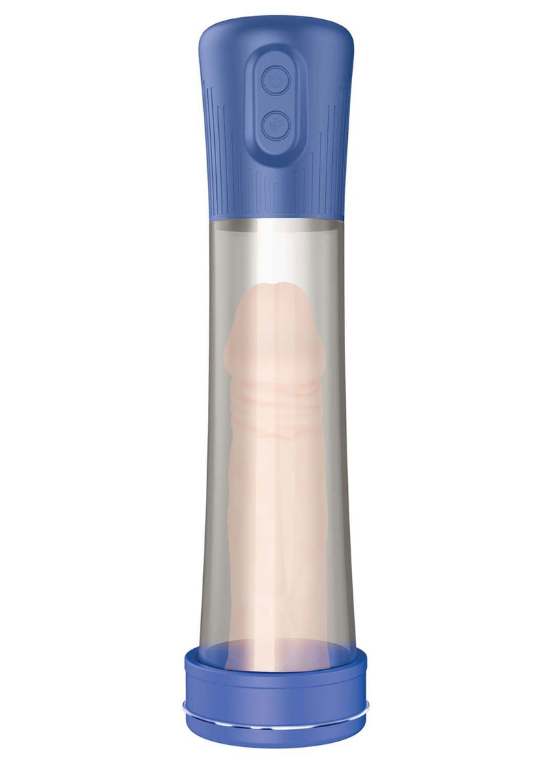 Nasstoys H2O Penis Pump - Blue - Penis Pump - With Automatic Suction