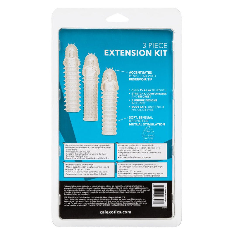 CalExotics 3 Piece Extension Kit