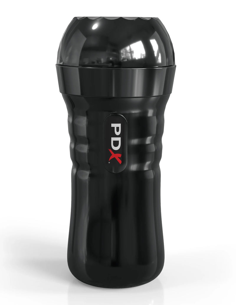 Pipedream Wet Pussies - Super Juicy Snatch Self-Lubricating Stroker - Brown - Realistic Stroker Masturbator - Canister Masturbation Cup