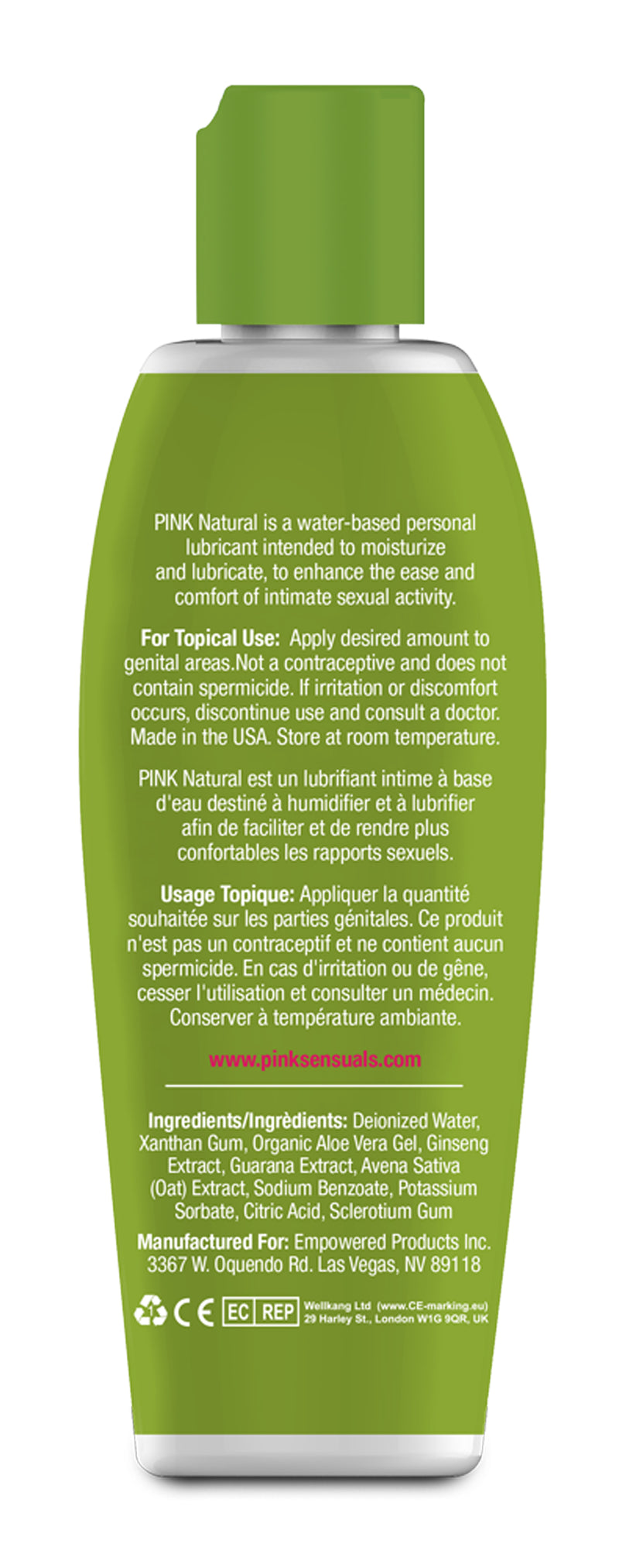 Gun Oil Pink Lubricant Pink Natural - 4.7 Oz. / 140 ml