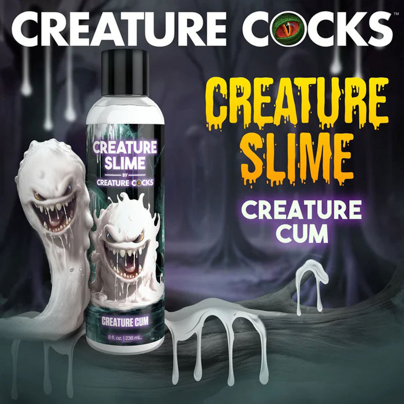 XR Brands 8oz Creature Slime Creature Cum Unscented Jizz - Lubricant - Clear