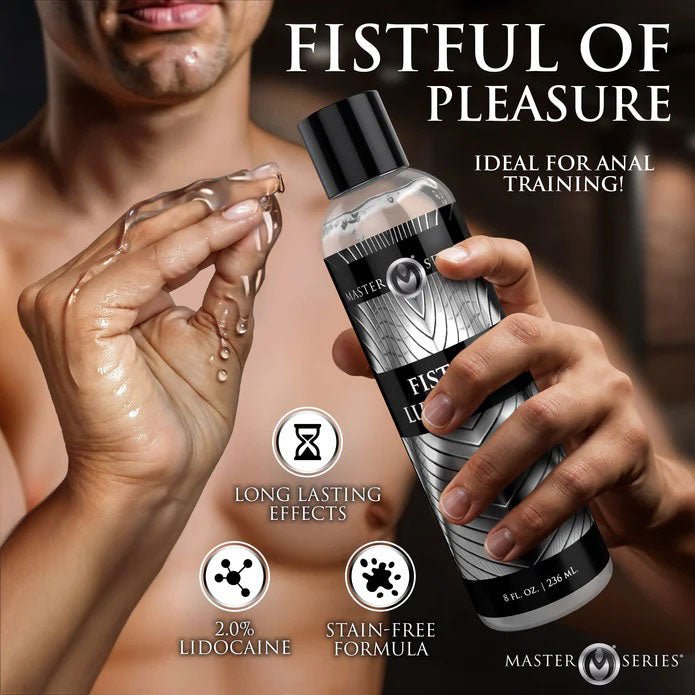 XR Brands Fisting Lubricant 8oz - Clear