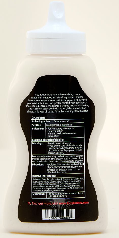 Boy Butter Boy Butter Extreme Desensitizing Formula 9 Oz