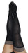 "Dana Lynn - Ribbed Thigh High - Size D - Black KX-1303D-BLK-D"