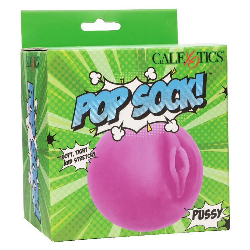 CalExotics Pop Sock Pussy - Purple - Stroker Masturbator - Mini Stroker
