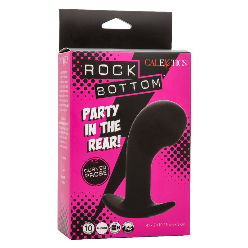 CalExotics Rock Bottom Curved Probe - Black