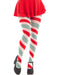 "Lane Holiday Ribbon Striped Tights - Green/red - Os LA-7955SPMOS"