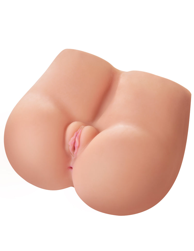 Pipedream Extreme Fuck Me Silly Bubble Butt - White - Stroker Masturbator - Realistic Body Part Stroker