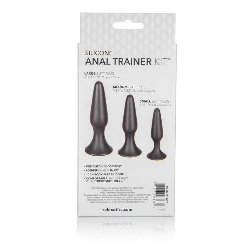 CalExotics Silicone Anal Trainer Kit