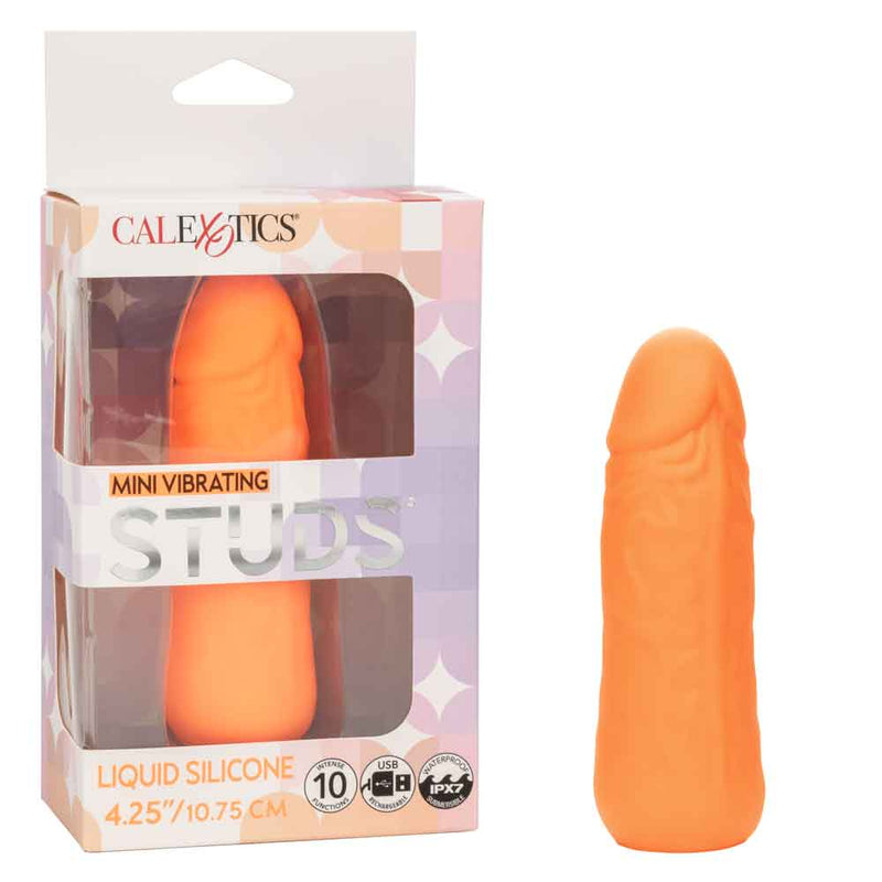CalExotics Mini Vibrating Studs - Orange