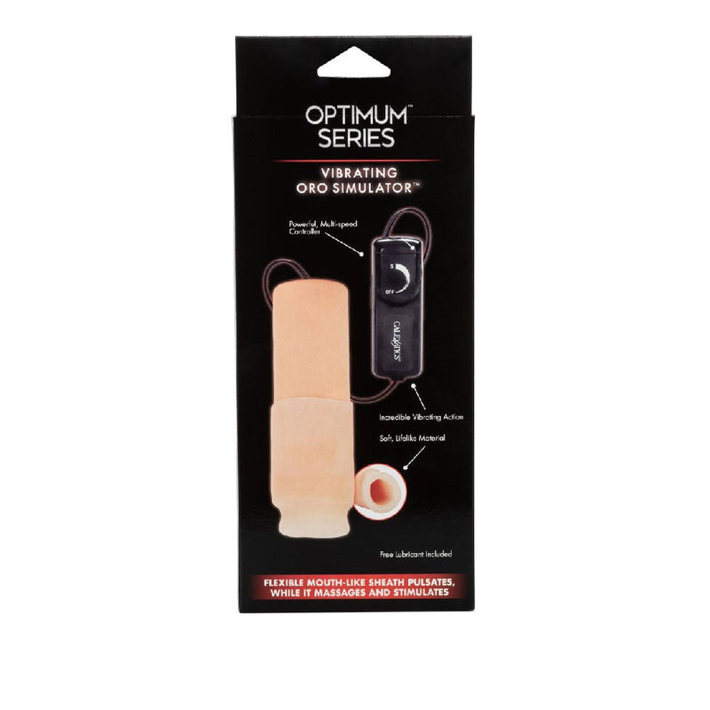 CalExotics Vibrating Oro Stimulator - Stroker Masturbator - Stroker Sleeve