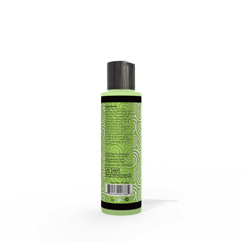 Sensuva Handi Pop Handjob Massage Gel - Green Apple - 4.2 Oz.