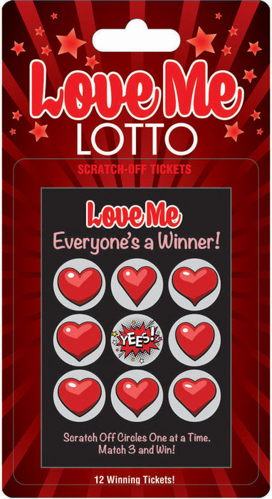 "Love Me Lotto 12 Winning Tickets! LG-BG070"