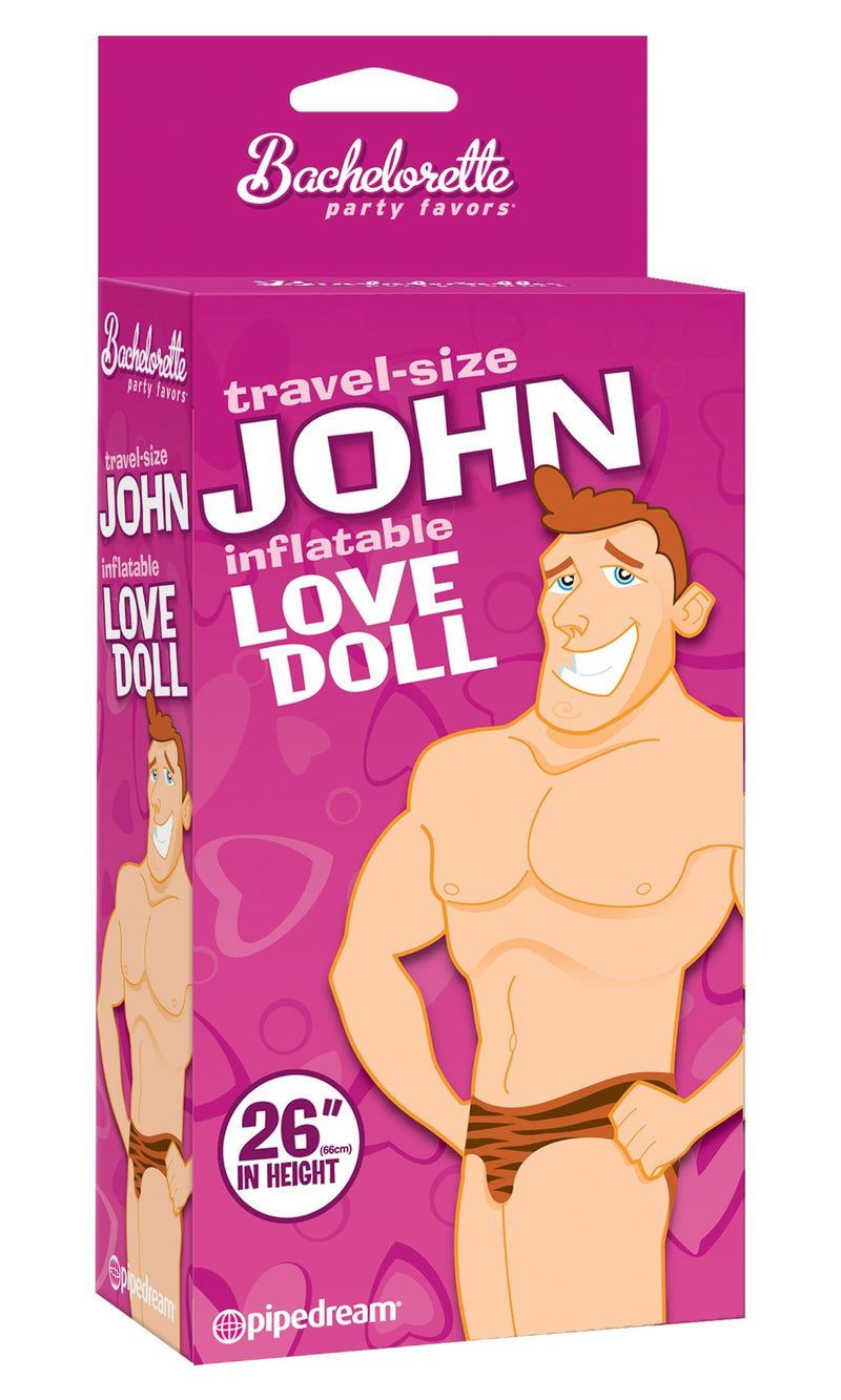 Pipedream John Blow Up Doll - Travel Size