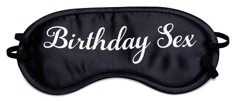 XR Brands Birthday Sex Kit - C-Ring, Plug, C-Stim, Bullet and Blindfold