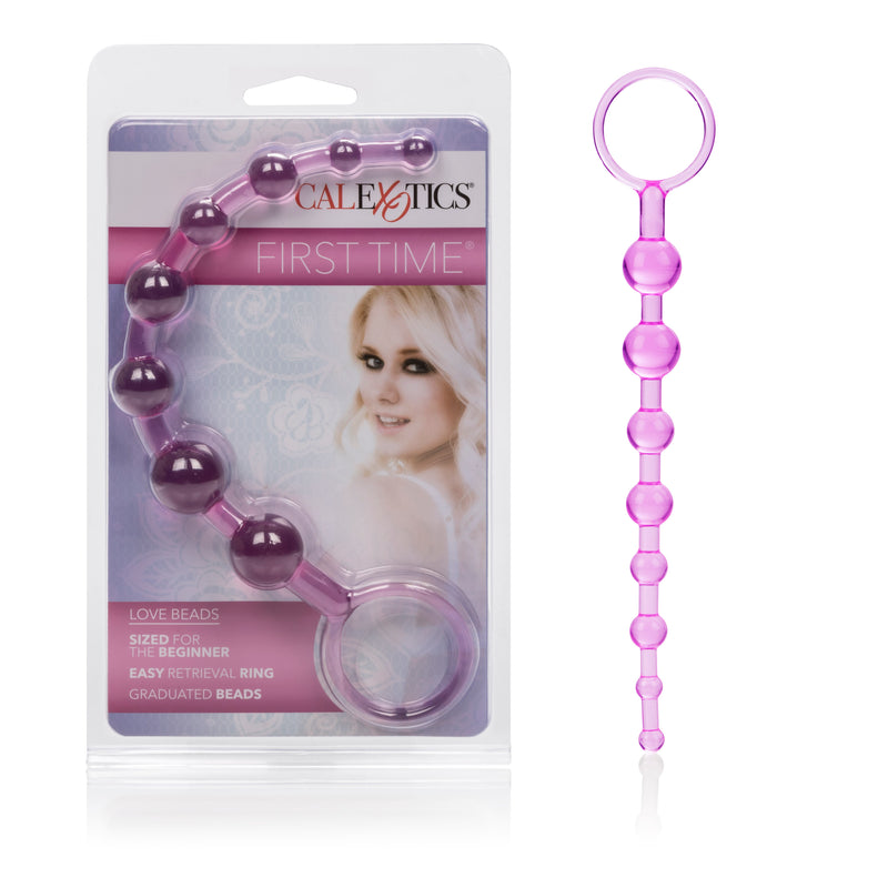 CalExotics First Time Love Beads - Pink