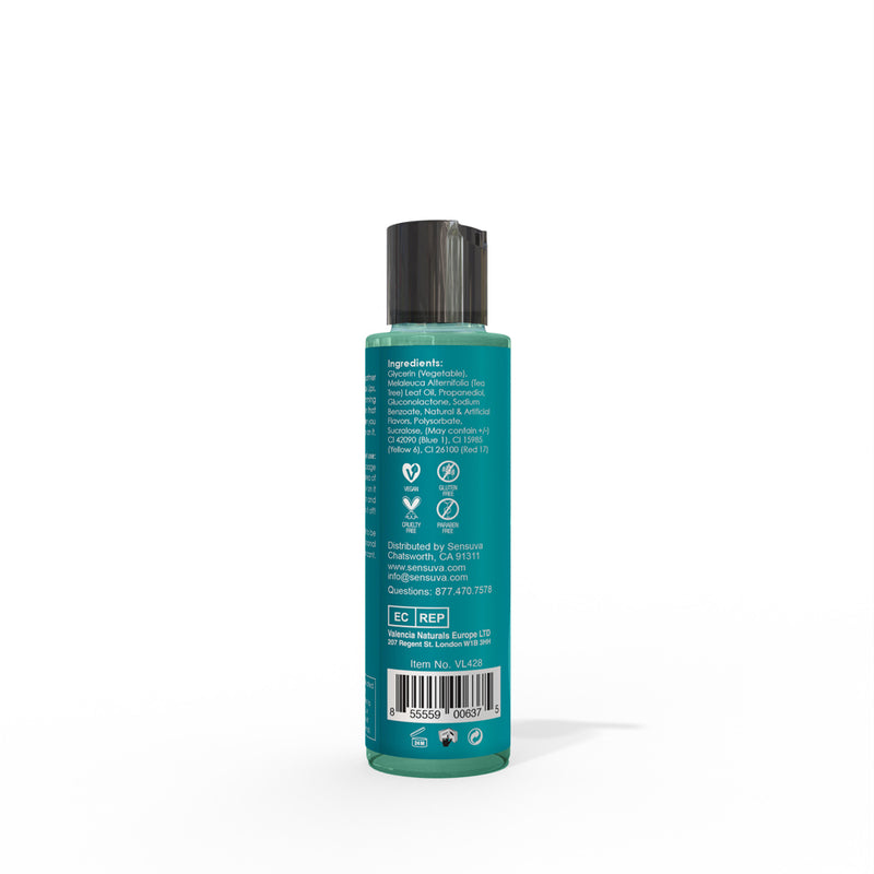 Sensuva Sizzle Lips - Blueberry Ice Pop - Warming Gel - 4.2 Fl Oz Bottle