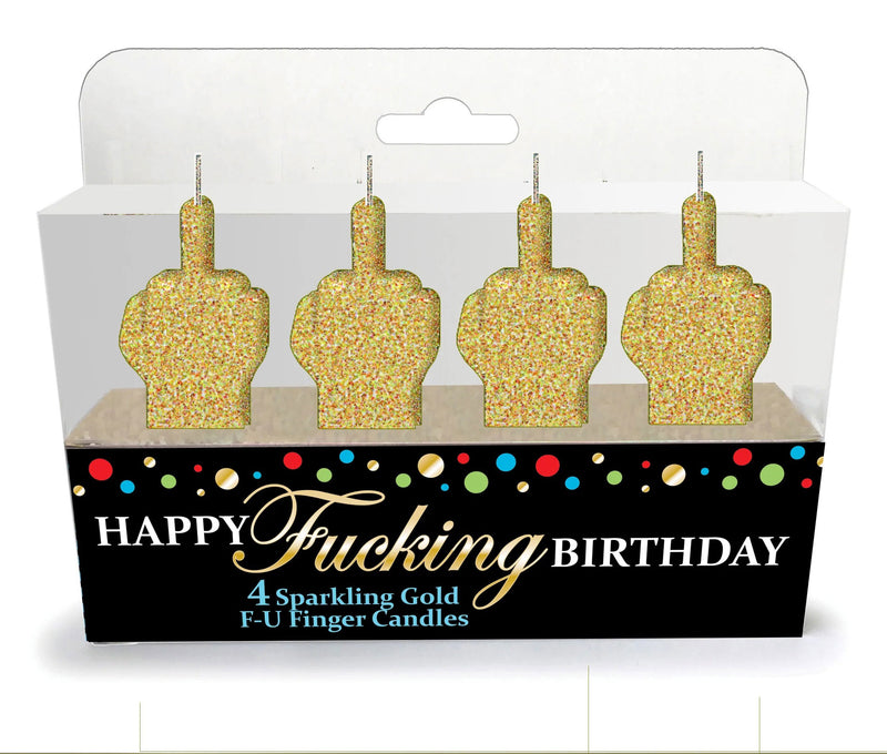 Little Genie Happy Fucking Birthday Candle Set