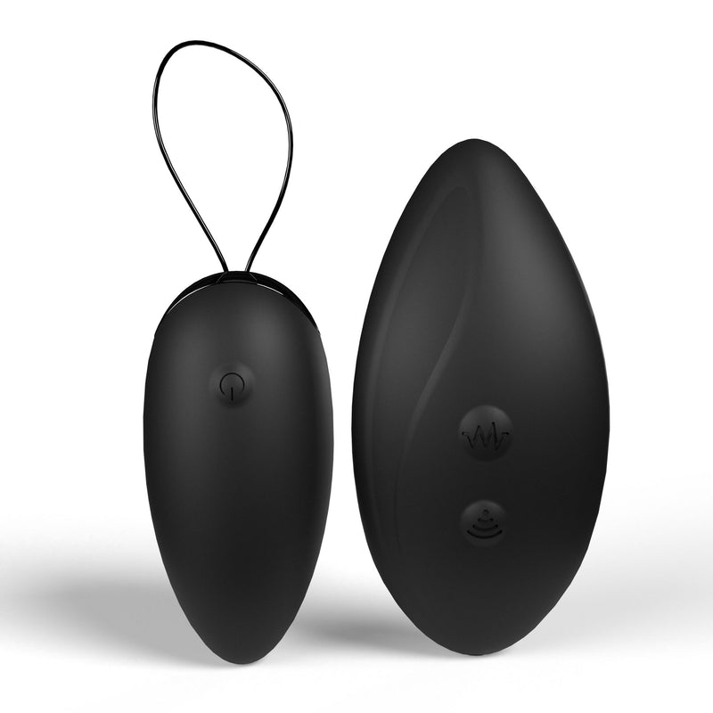 Screaming O Premium Dual Vibe Remote and Egg - Black