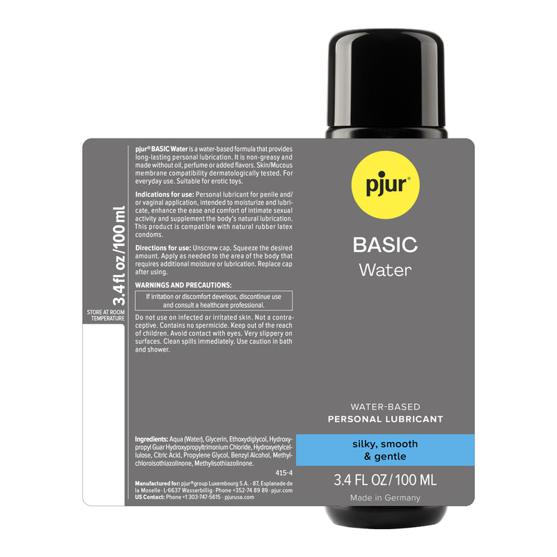 Pjur Pjur Basic Water - 3.4 Fl. Oz. 100 ml