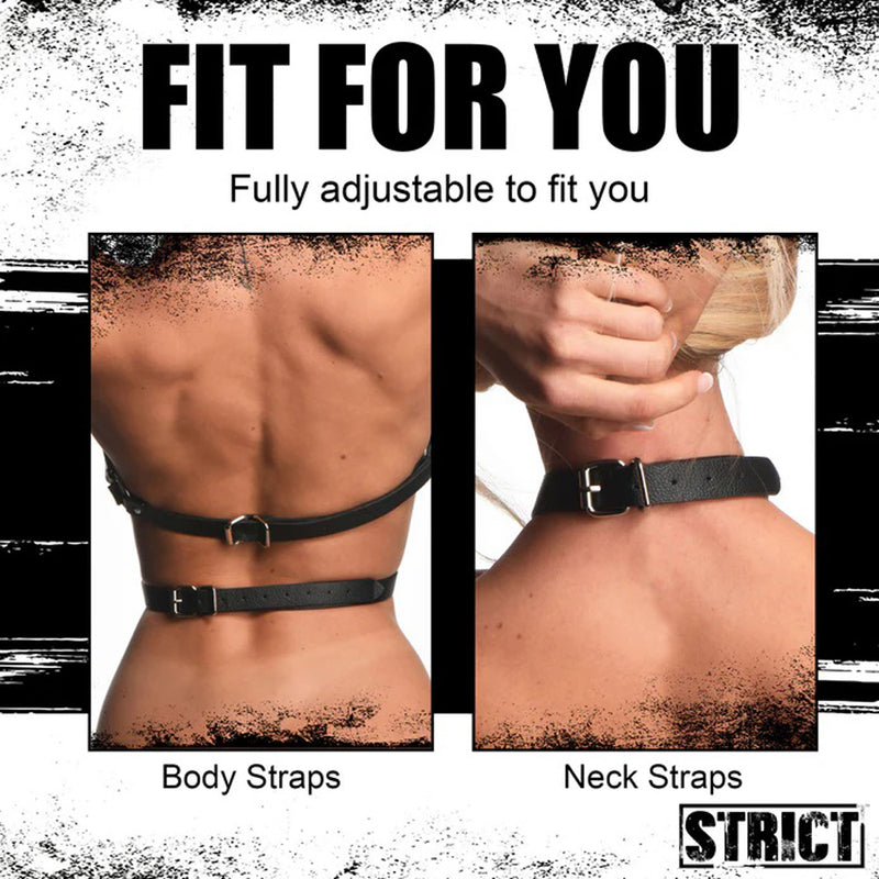 XR Brands Female Body Harness- S/m
