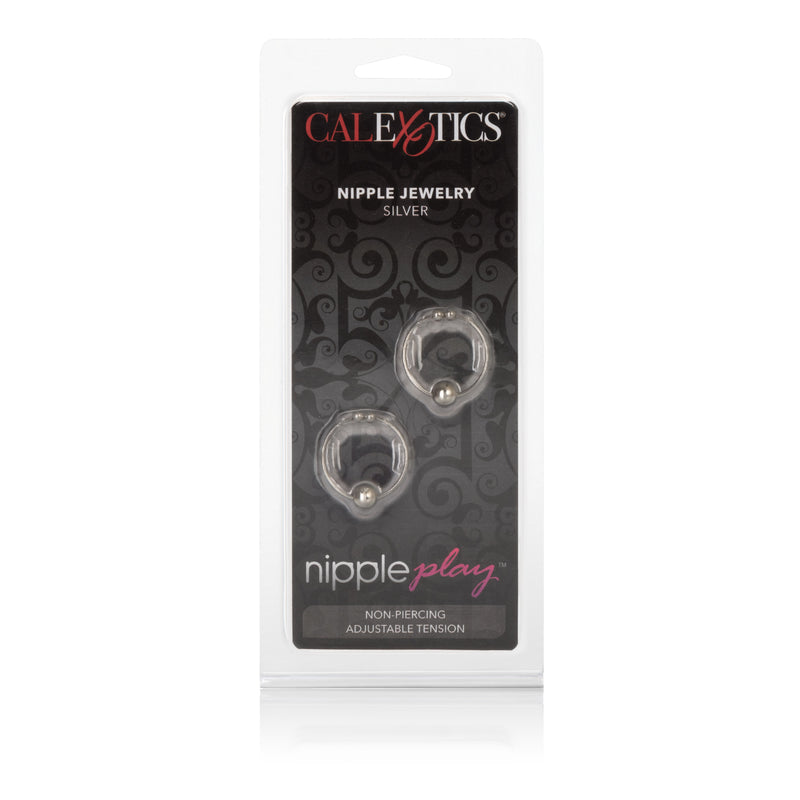 CalExotics Nipple Play Nipple Jewelry - Silver