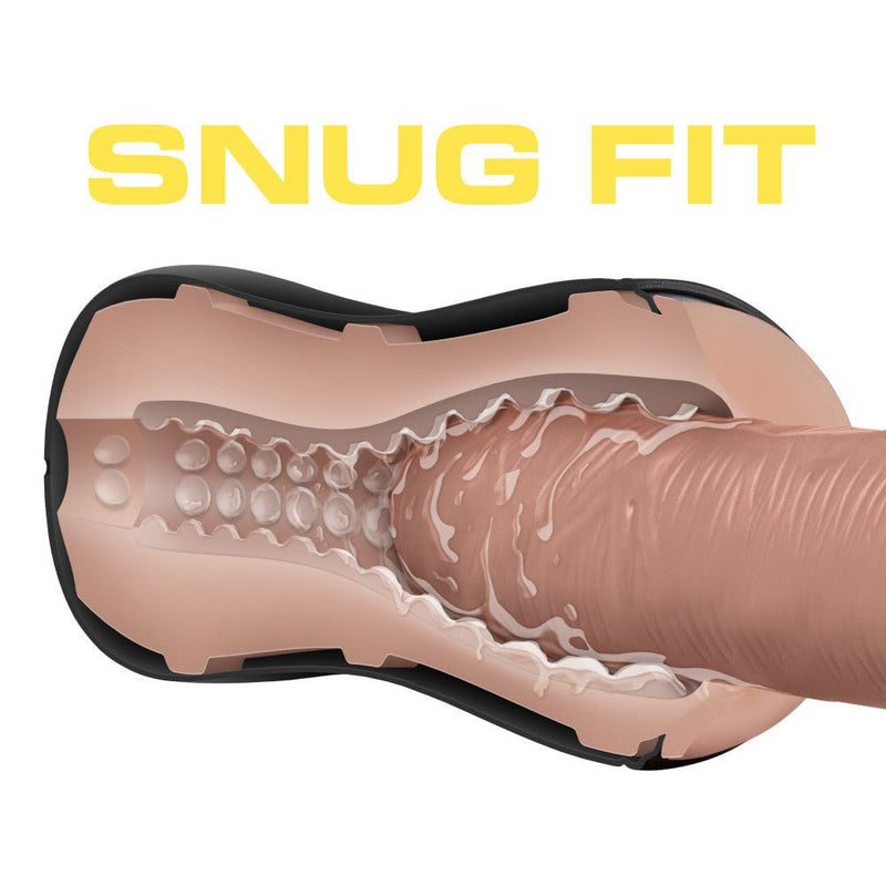 Coverboy The Surfer Dude Self Lubricating Realistic Beige Butt Stroker