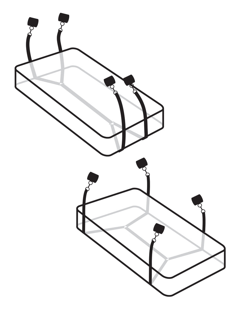 Pipedream Fetish Fantasy Limited Edition Wraparound Matress Restraints