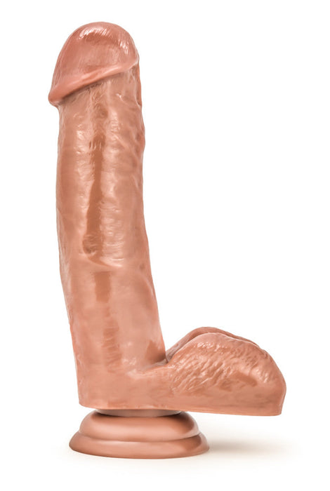 Coverboy The Kingpin Realistic Latin 7-Inch Long Dildo With Balls & Suction Cup Base