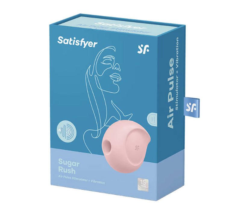 Satisfyer Satisfyer Sugar Rush - Air Pulse Stimulator Plus Vibration - Rose