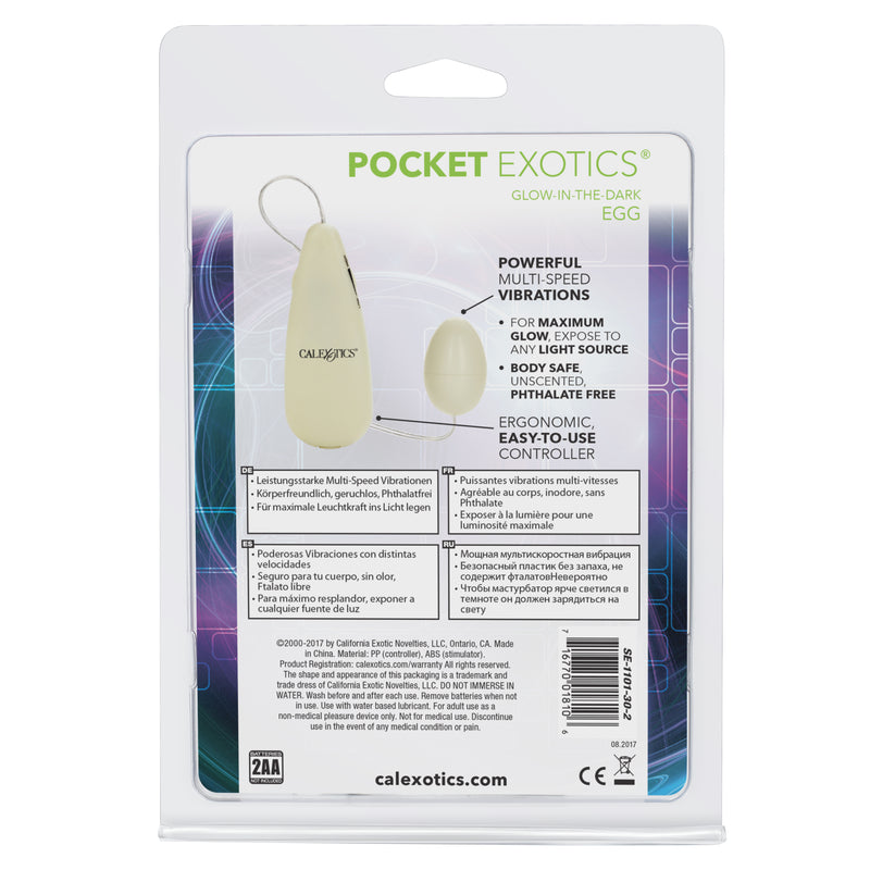 CalExotics Pocket Exotics Glow-in-the-Dark Egg