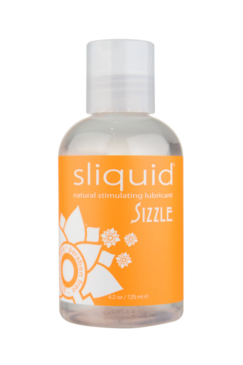 Sliquid Naturals Sizzle - 4.2 Fl. Oz. (124 ml)