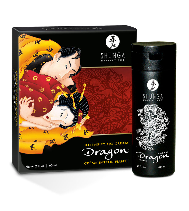 Shunga Intensifying Cream - Dragon - 2 Fl. Oz. / 60 ml