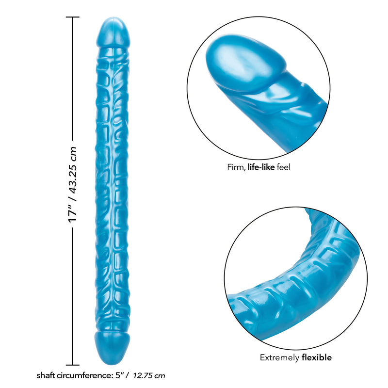 CalExotics Size Queen 17 inch/43.25 Cm - Blue