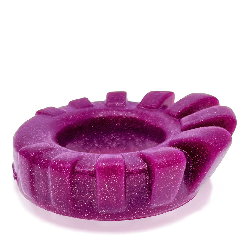 Oxballs Cock-Lug Lugged Cockring - Plum