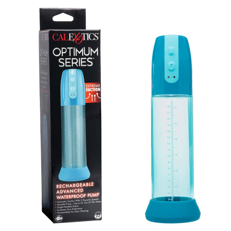 CalExotics Optimum Series Rechargeable Advanced Waterproof Pump - Penis Pump - With Automatic Pump