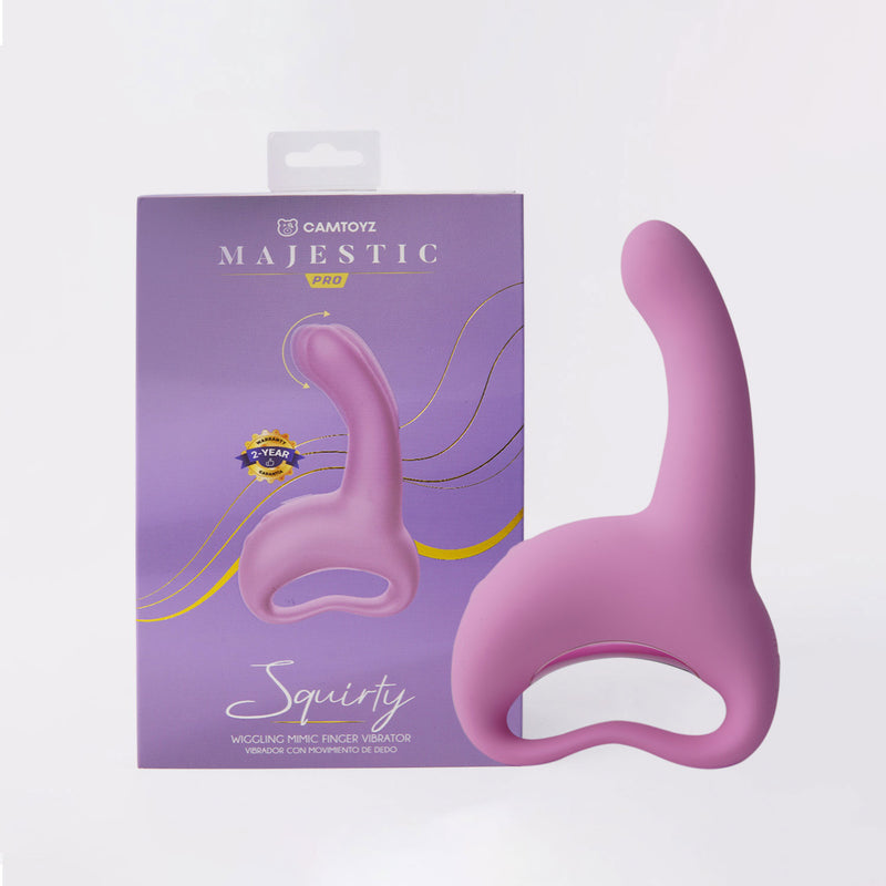 Camtoyz Squirty Vibrator and Stimulator - Purple
