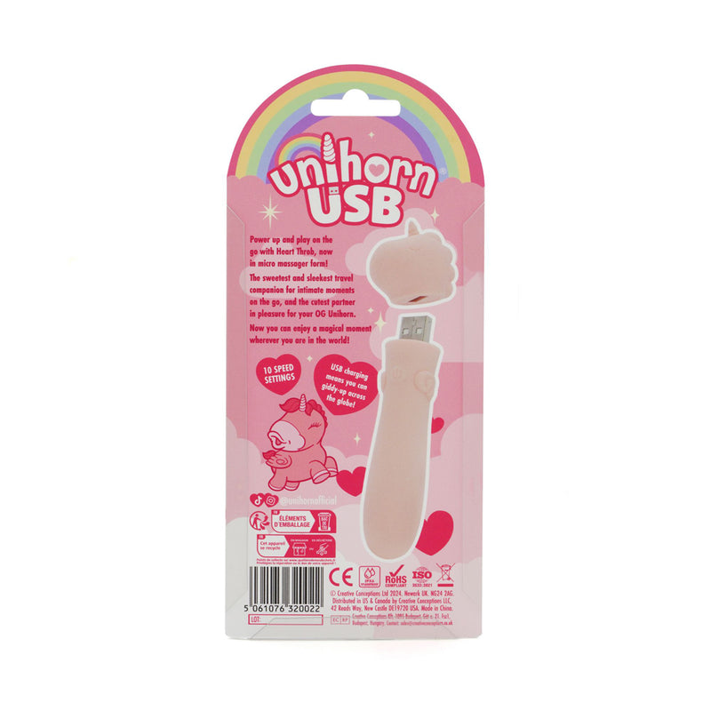 Creative Conceptions Unihorn USB Bullet - Heart Throb